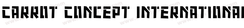 Carrot Concept International字体转换